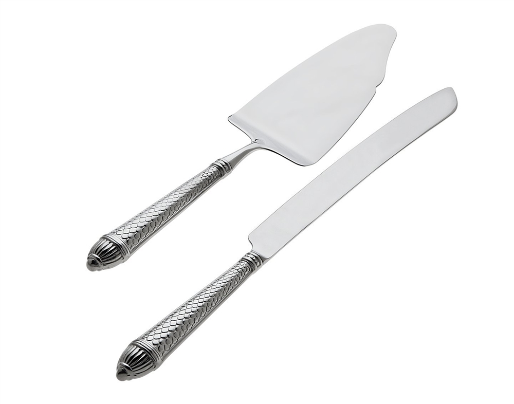 Ricci Argentieri Raffaello 2-Piece Cake Set - Server & Knife