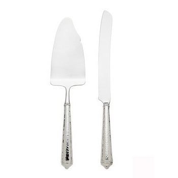 Ricci Argentieri Leopardo 2-Piece Cake Set - Server & Knife