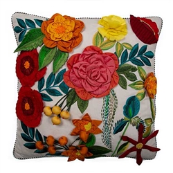 Mackenzie-Childs Kira's Garden Pillow