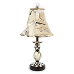 MacKenzie-Childs Courtly Palazzo Candlestick Lamp