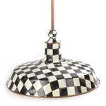 MacKenzie-Childs Courtly Check Barn Pendant Lamp - 18"