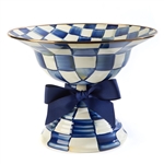 Mackenzie-Childs Royal Check Compote - Large