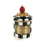 Mackenzie-Childs Courtly Check Enamel Canister - Mini