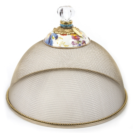 MacKenzie-Childs Small Mesh Dome Flower Market