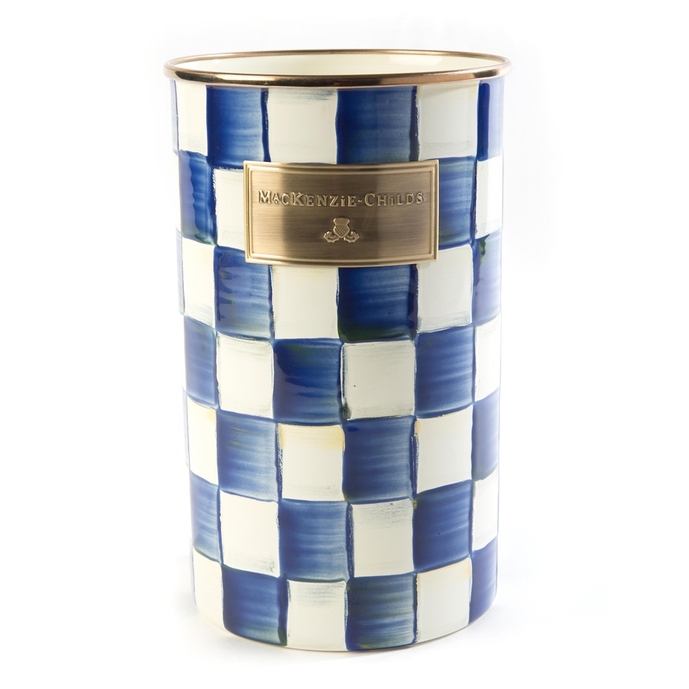 Mackenzie-Childs Royal Check Utensil Holder