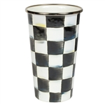 MacKenzie-Childs Enamelware Courtly Check 20 oz. Tumbler