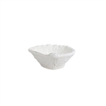 Vietri Acquatico White Small Clam Shell