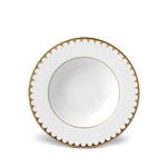 L'Objet  Aegean 24kt Gold Filet Soup Plate