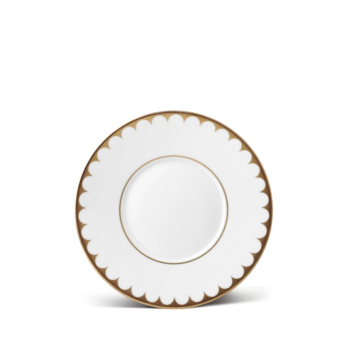 L'Objet  Aegean 24kt Gold Fillet Saucer