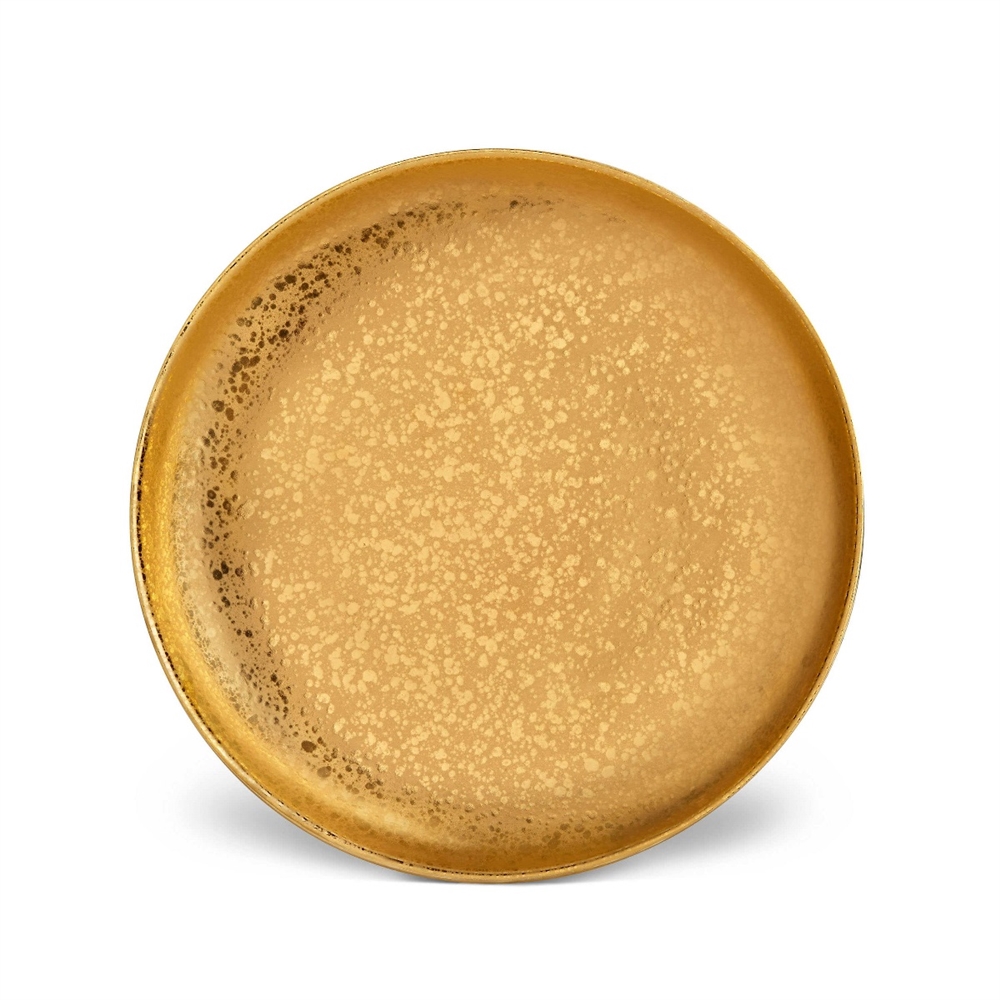 L'Objet Alchimie Gold Dinner Plate