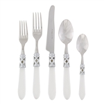 Vietri Aladdin Clear Brilliant Five-Piece Place Setting