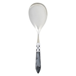 Vietri Aladdin Brilliant Charcoal Serving Spoon - ALD-9806CC-B