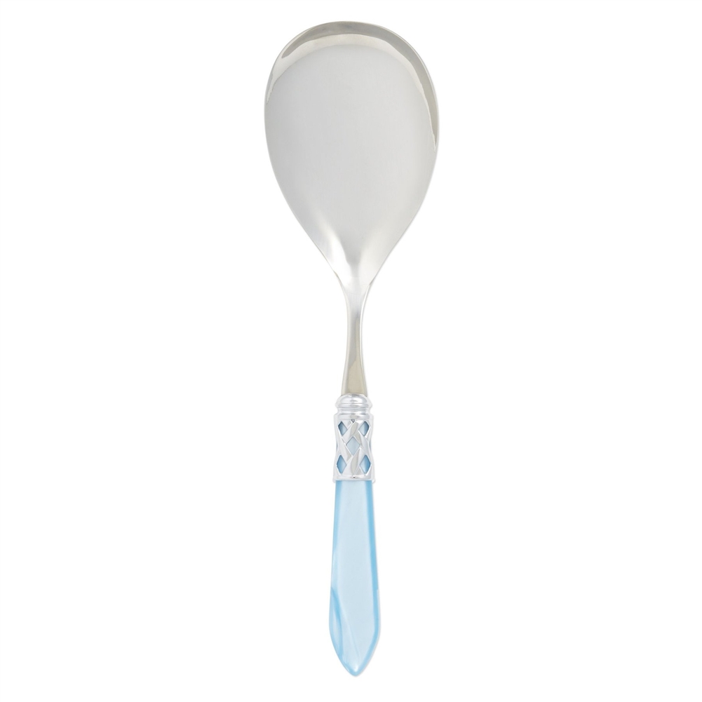 Vietri Aladdin Brilliant Light Blue Serving Spoon - ALD-9806LB-B