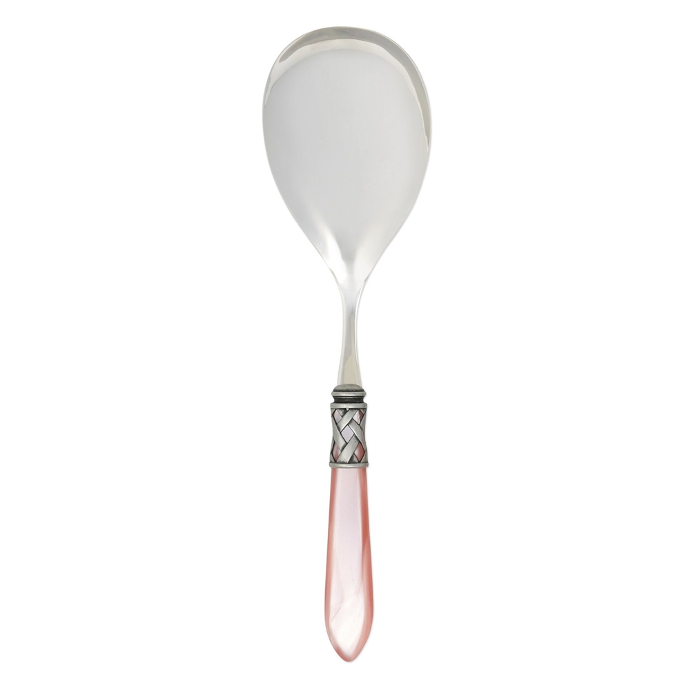 Vietri Aladdin Antique Light Pink Serving Spoon