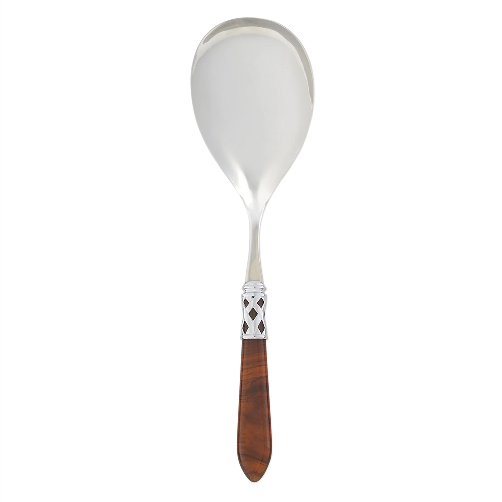 Vietri Aladdin Brilliant Tortoiseshell Serving Spoon - ALD-9806T-B