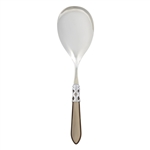 Vietri Aladdin Brilliant Taupe Serving Spoon