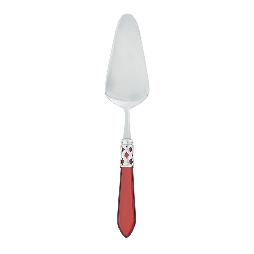 Vietri Aladdin Brilliant Red Pastry Server - ALD-9808R-B