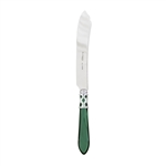 Vietri Aladdin Brilliant Green Cake Knife