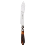 Vietri Aladdin Tortoiseshell Antique Cake Knife