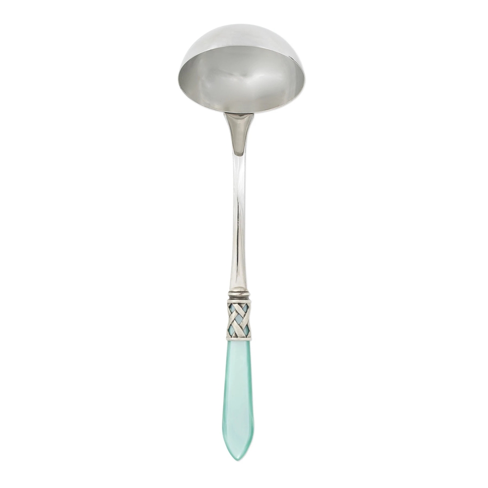 Vietri Aladdin Antique Aqua Soup Ladle - ALD-9817A