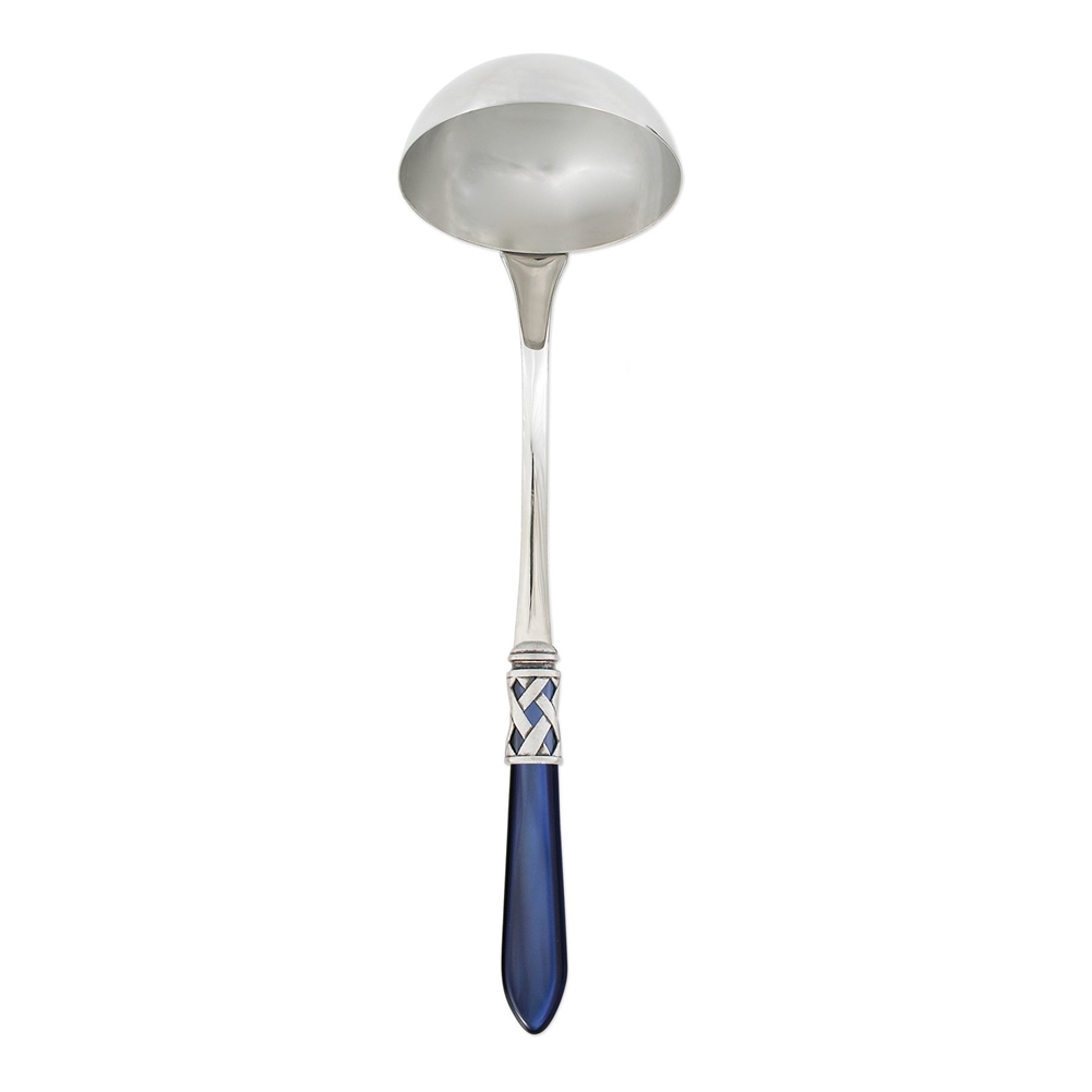 Vietri Aladdin Antique Blue Soup Ladle - ALD-9817B