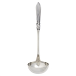 Vietri Aladdin Antique Light Gray Soup Ladle - ALD-9817LG