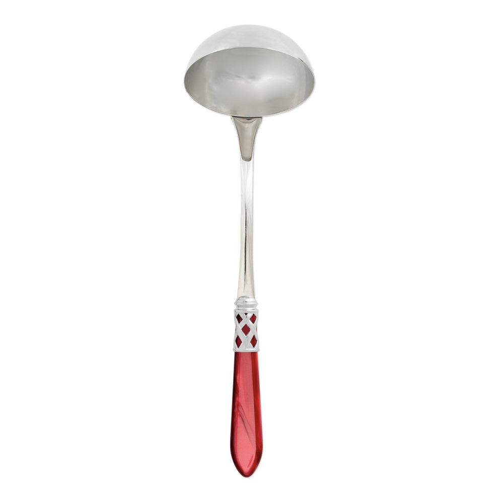 Vietri Aladdin Brilliant Red Soup Ladle - ALD-9817R-B