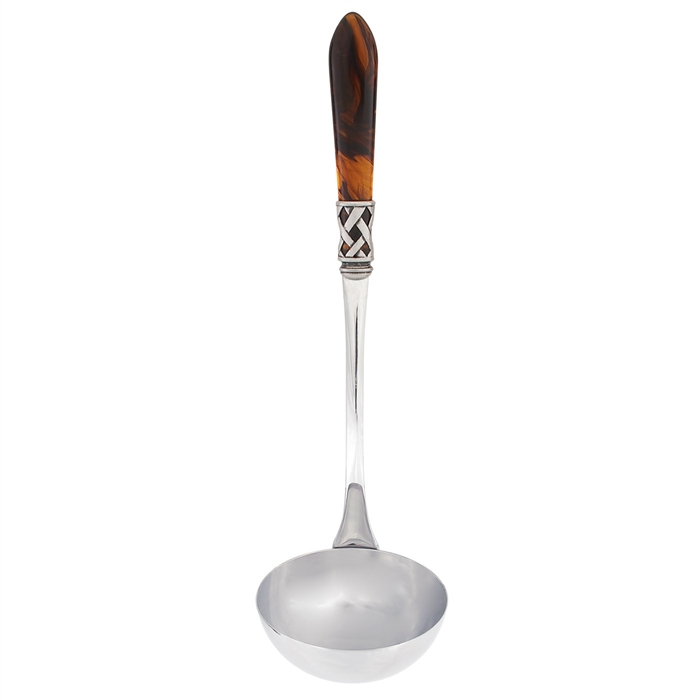 Vietri Aladdin Tortoiseshell Antique Soup Ladle