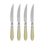 Aladdin Antique Chartreuse Steak Knives - Set of 4 - ALD-9824C