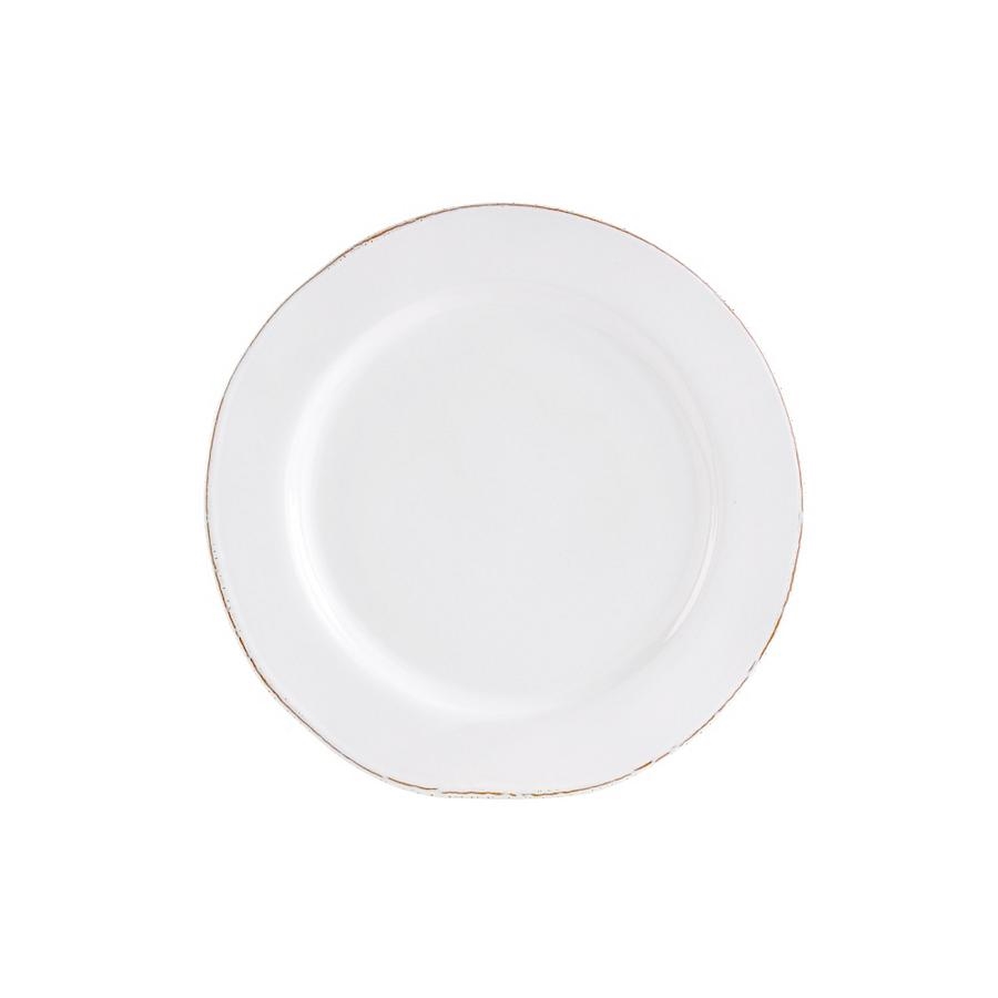 Vietri Bianco Dinner Plate