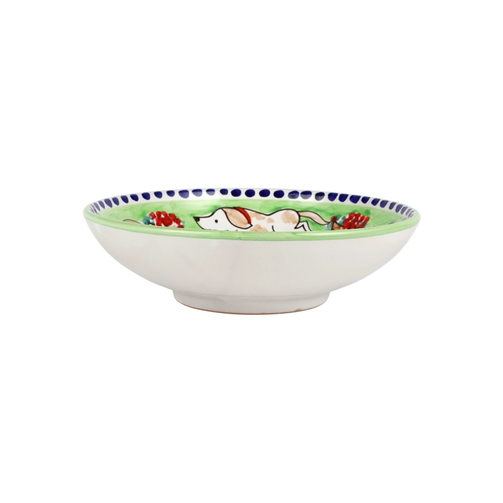 Vietri Campagna Cane Coupe Pasta Bowl