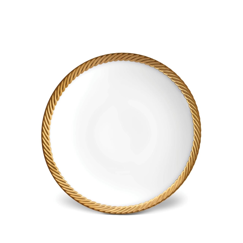 L'objet Corde Gold Soup Plate