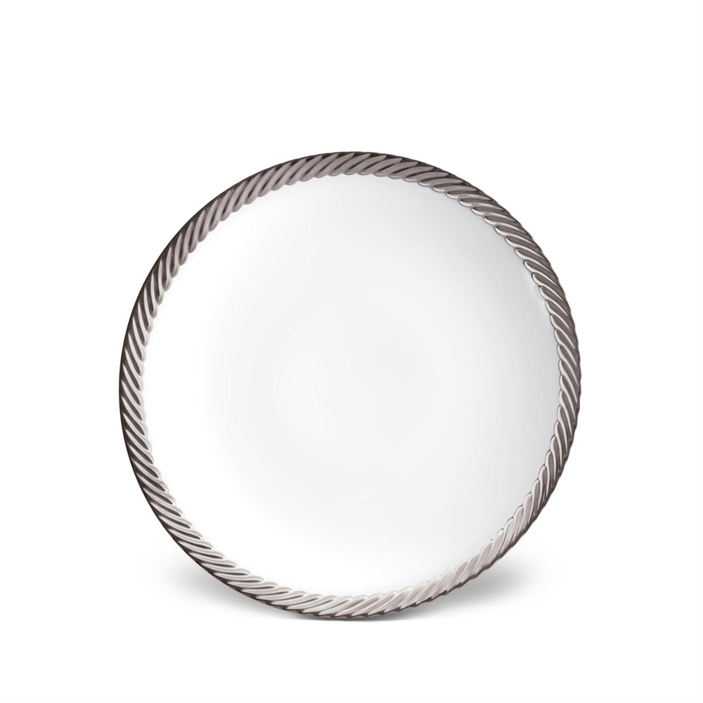 L'objet Corde Platinum Soup Plate