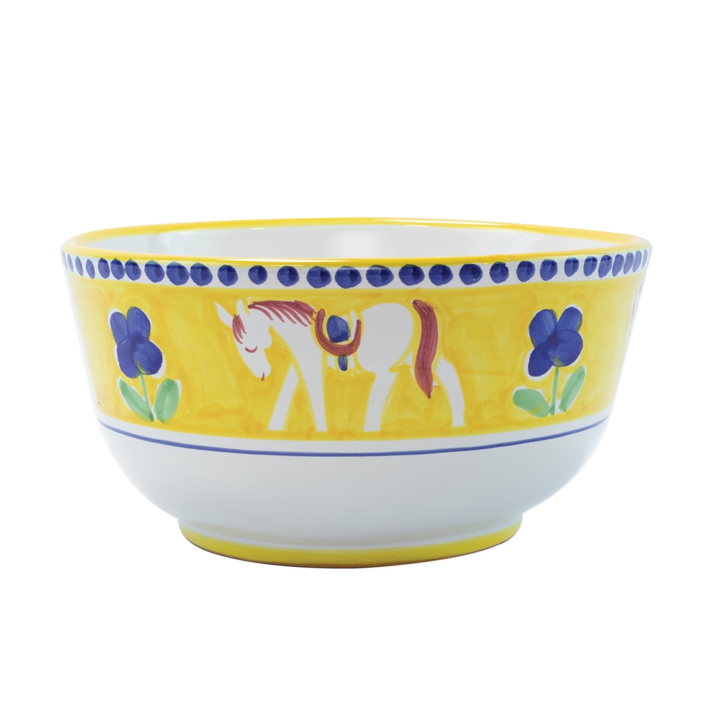 Vietri Campagna Cavallo Deep Serving Bowl - CVA-1042