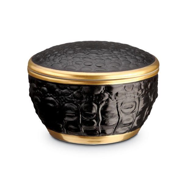 L'objet Crocodile Round Box 3"