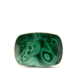 L'Objet Library Malachite Small Rectangular Tray