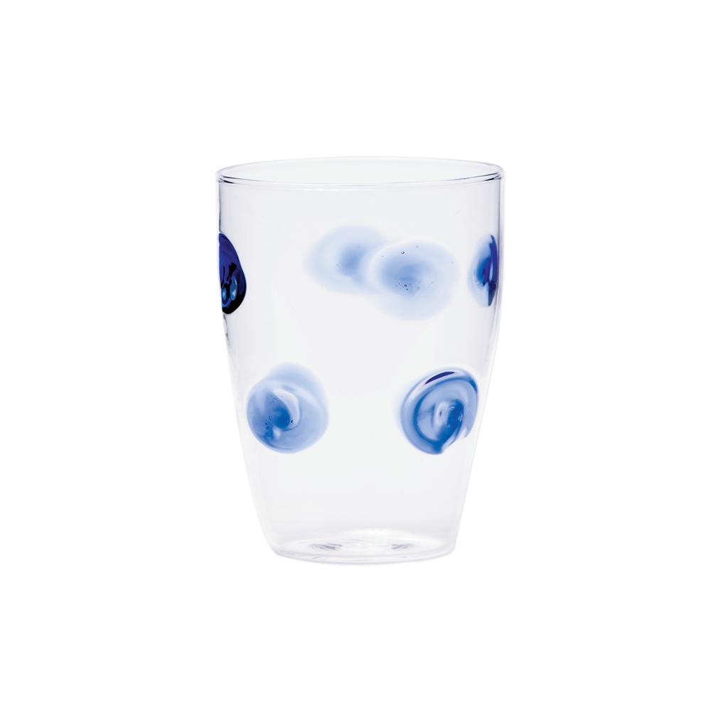 Vietri Drop Tall Tumbler - Blue - DRP-5438B