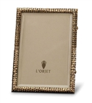 L'Objet Gold Plated Scales Frame 4x6