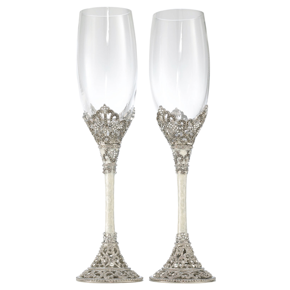 Olivia Riegel Celebration Flute Pair 8 oz.