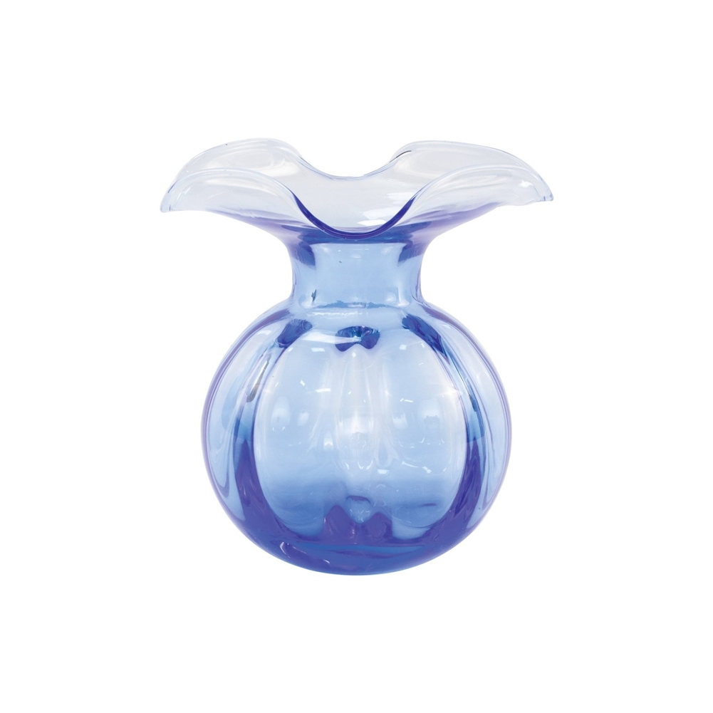 Hibiscus Glass Cobalt Bud Vase - HBS-8580C-GB