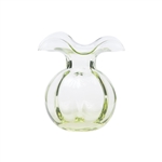 Hibiscus Glass Green Bud Vase - HBS-8580G-GB