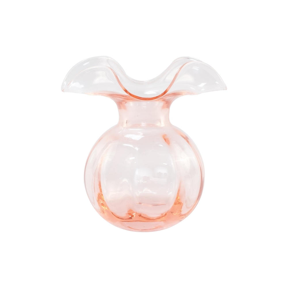 Hibiscus Glass Pink Bud Vase - HBS-8580PI-GB