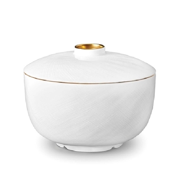 L'Objet Han Gold Rice Bowl with Lid