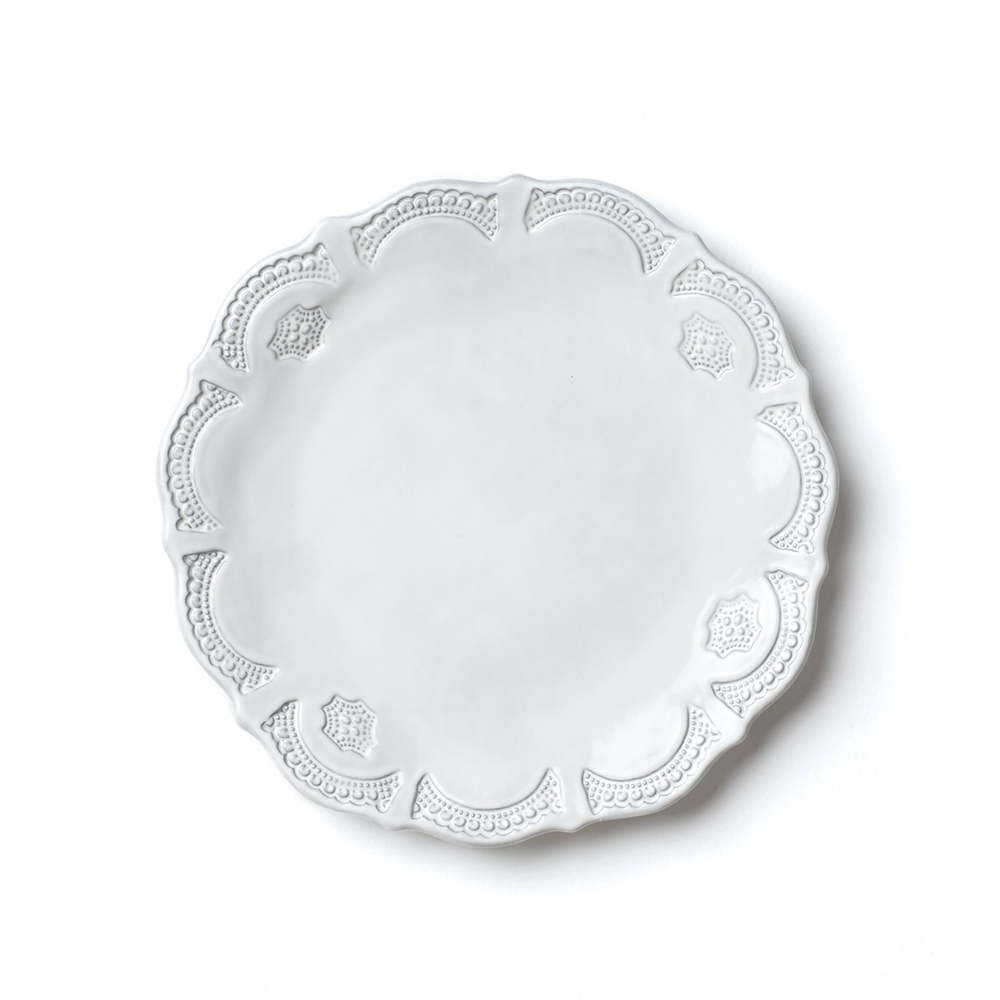 Vietri Incanto Lace European Dinner Plate