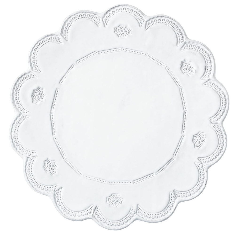 Vietri Incanto Lace Service Plate/Charger