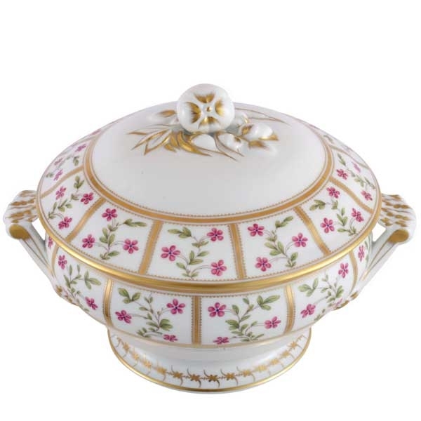 Bernardaud Roseraie Soup Tureen