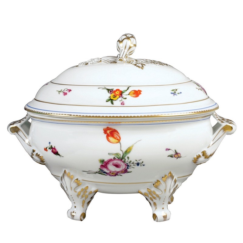 Bernardaud A La Reine Soup Tureen