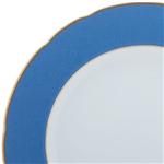 Bernardaud A La Reine Service Plate Sky Blue Rim