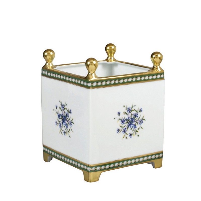 Bernardaud Marie Antoinette Cachepot Square