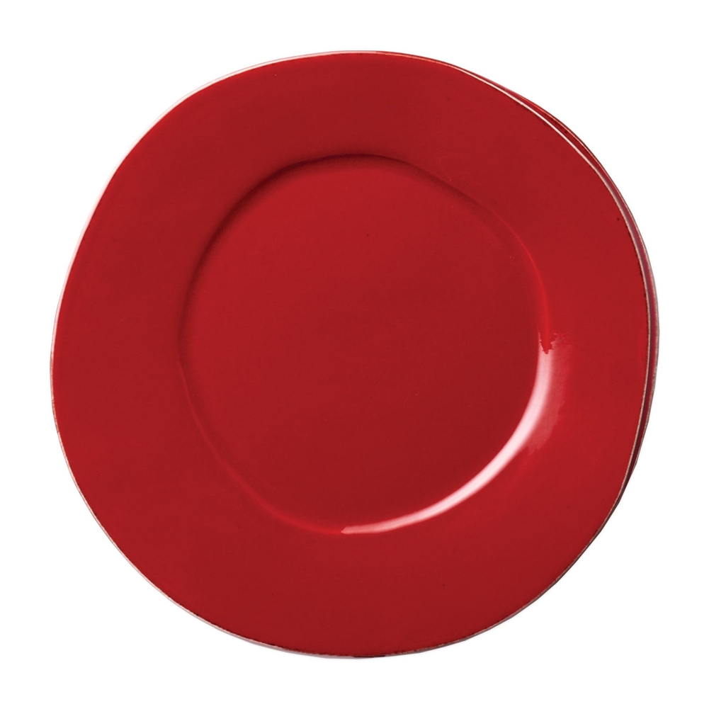 Vietri Lastra Red Dinner Plate - LAS-2600R